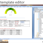 Report Template Editor