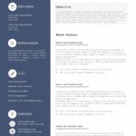 Resume Templates Marketing