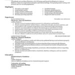 Resume Templates Medical