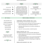 Resume Templates Medical