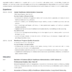 Resume Templates Medical