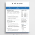 Resume Templates Microsoft Word Free