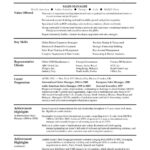 Resume Templates Monster