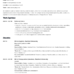 Resume Templates New Graduates