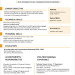 Resume Templates New Graduates