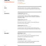 Resume Templates No Sign Up