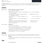 Resume Templates Nursing