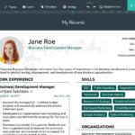 Resume Templates Online Free