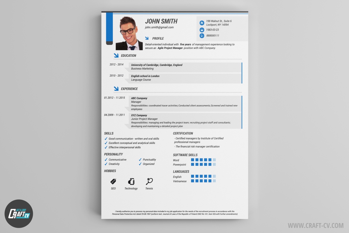 Resume Templates Online Free