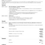 Rn Resume Templates