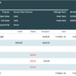 T&E Report Template