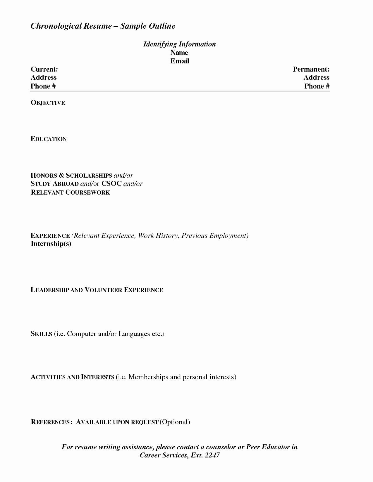 Texas A&M Resume Templates