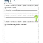 Book Report Template Kindergarten