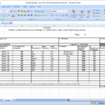 Inspection Report Template Xls