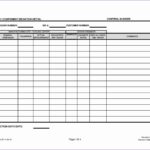 Inspection Report Template Xls