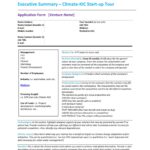 Report Template With Executive Summary