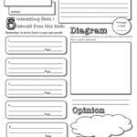 Book Report Template 5th Grade Nonfiction