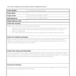 Progress Report Template Research