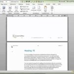 Report Template Microsoft Word
