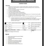 Grade 9 Report Card Template